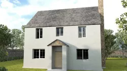 Realistic 3D House (Look Inside)
