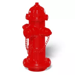 Red Fire Hydrant 3D Model