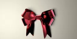 Ribbon Bow 3D Model