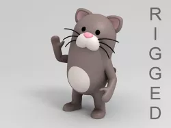 Rigged Cat