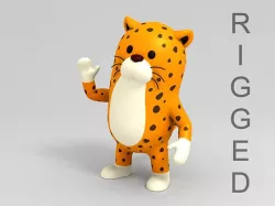Rigged Leopard