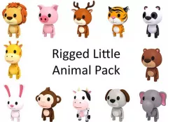 Rigged Little Animal Pack