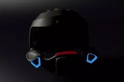 Sci-fi helmet