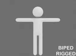 Simple Stick Figure model