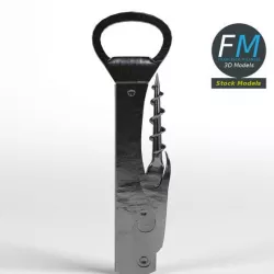 Single lever Corkscrew