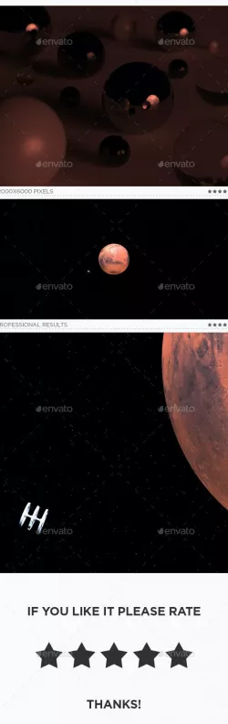 Space HDRi Map 009