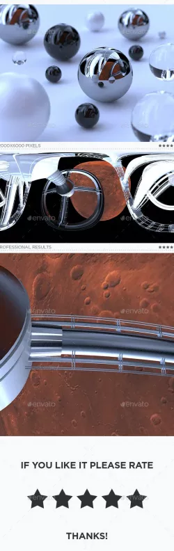 Space HDRi Map 014