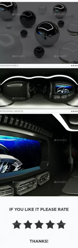 Spaceship Interior HDRi Map 008