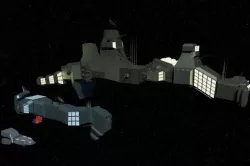 Spaceships Fighter Bomber and Mothership