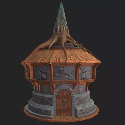 Stylized Tree House
