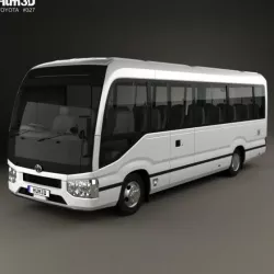 Toyota Coaster Deluxe Bus 2016
