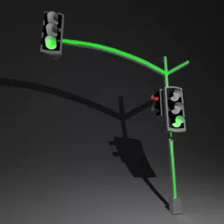 Traffic Lights with Led