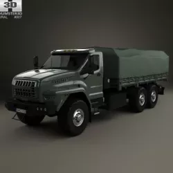 Ural Next Flatbed Canopy Truck 2016
