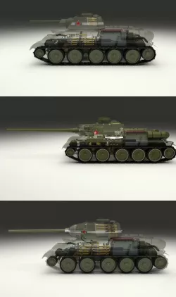 USSR Armor Pack with Interior and Engine Bay