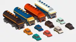 vehicle tank 3d model