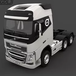 VOLVO FH16 750 Truck 3D Model