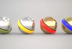 Vray Metal materials for Maya