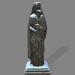 Woman Bust Decoration Figure by Stigern, Download free STL model