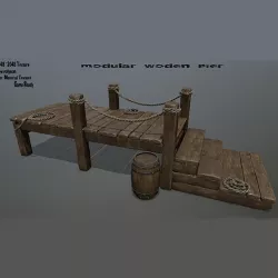 wood pier