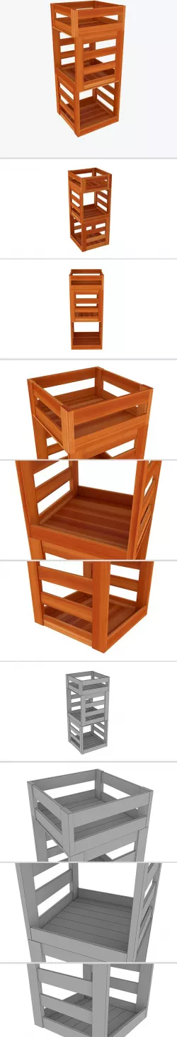Wood Stand model