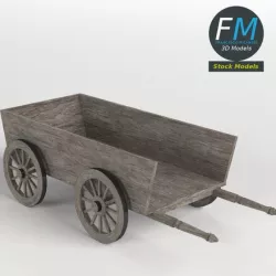 Wooden wagon