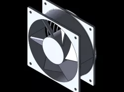 120x120x38 REXNORD COOLING FAN WITH FINGER GAURD