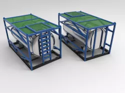 200BBLTank Skid Unit Fabrication (Fram) ass