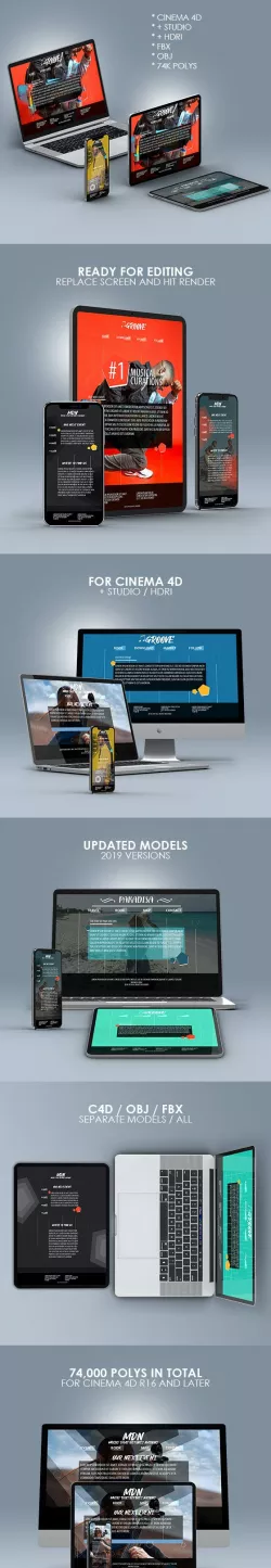 2019 Tech 3D Models