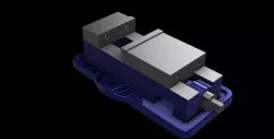3" milling machine vise