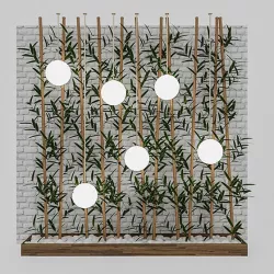 3D Bamboo Decor