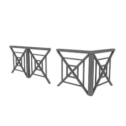 3D black Railing Modular