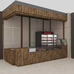 3D Cafe Model