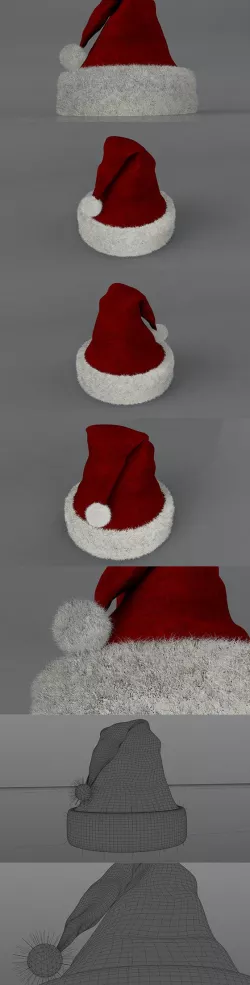 3D Christmas Hat