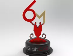 6 Million Member Trophy