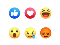 Animated Facebook Reaction Button Pack