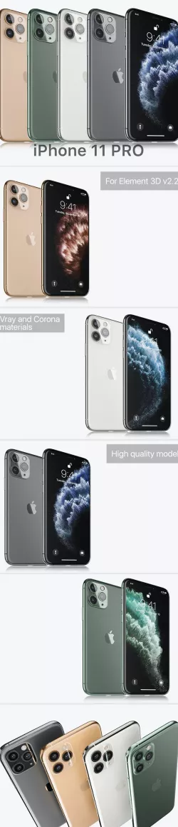 Apple iPhone 11 Pro All colors
