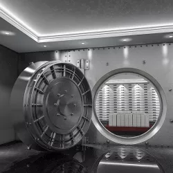 Bank Vault & Coins