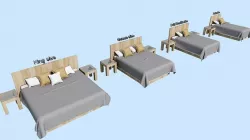 Bed set / King, Queen, Double & Twin size