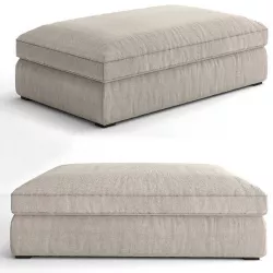 Belgian Coffee Ottoman by Restoration hardware