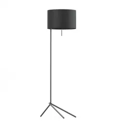 Black Floor Lamp 3D Model