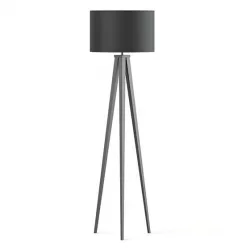 Black Floor Lamp 3D Model