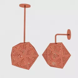 Bronze Loft Lamp Set