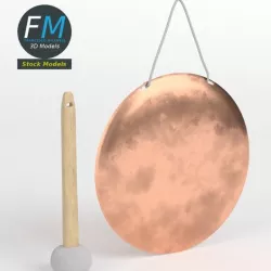 Chinese handheld gong