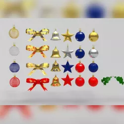 Christmas Ornaments Models Pack
