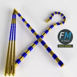 Crook and flail