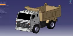 Damperli Kamyon (truck , car)