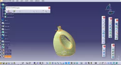 Detergent Bottle Surface Model