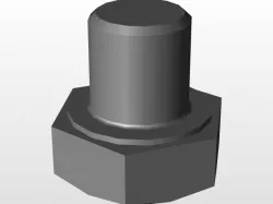 DIN 933 Hexagon head bolts with thread up to head