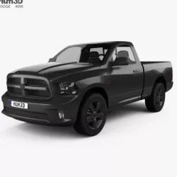 Dodge Ram 1500 Regular Cab Express Blackline 2017