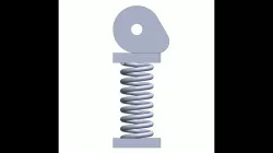 Dynamic Spring in SolidWorks